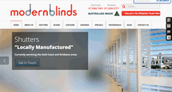 Desktop Screenshot of modernblinds.net